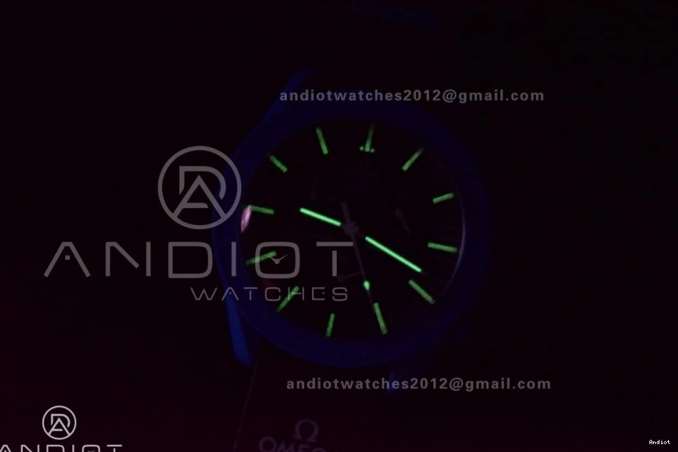 Reliable 1179 Moonwatch Omega Strap Neptune Nylon on x Mission to Swatch Quartz Bioceramic 0717